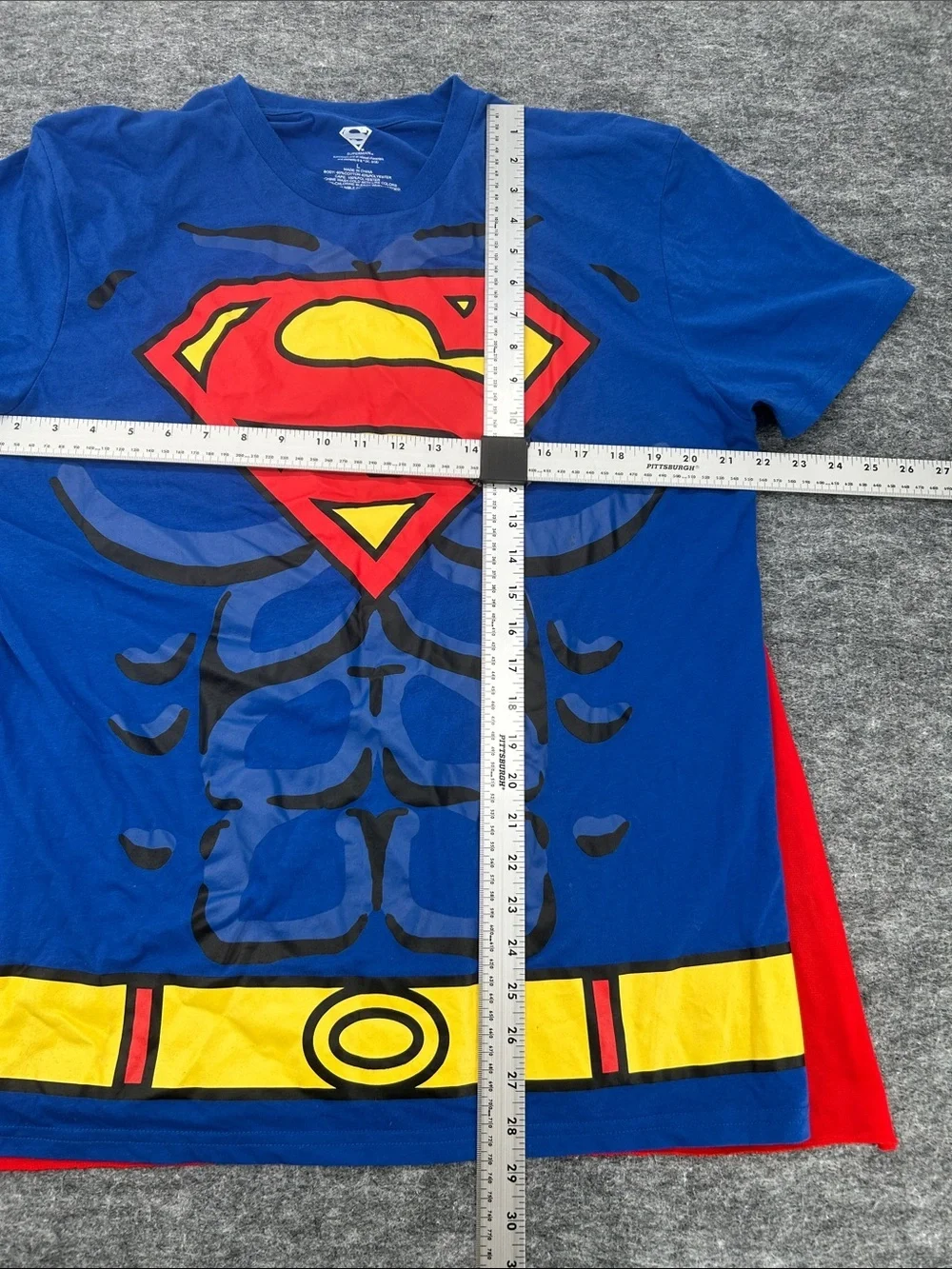 Motherhood DC Comics Superman Super Pregnant Maternity Costume Set Cape Sz M&L